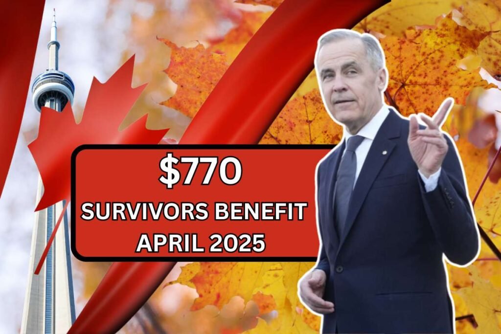 $770 Survivors Benefit April 2025