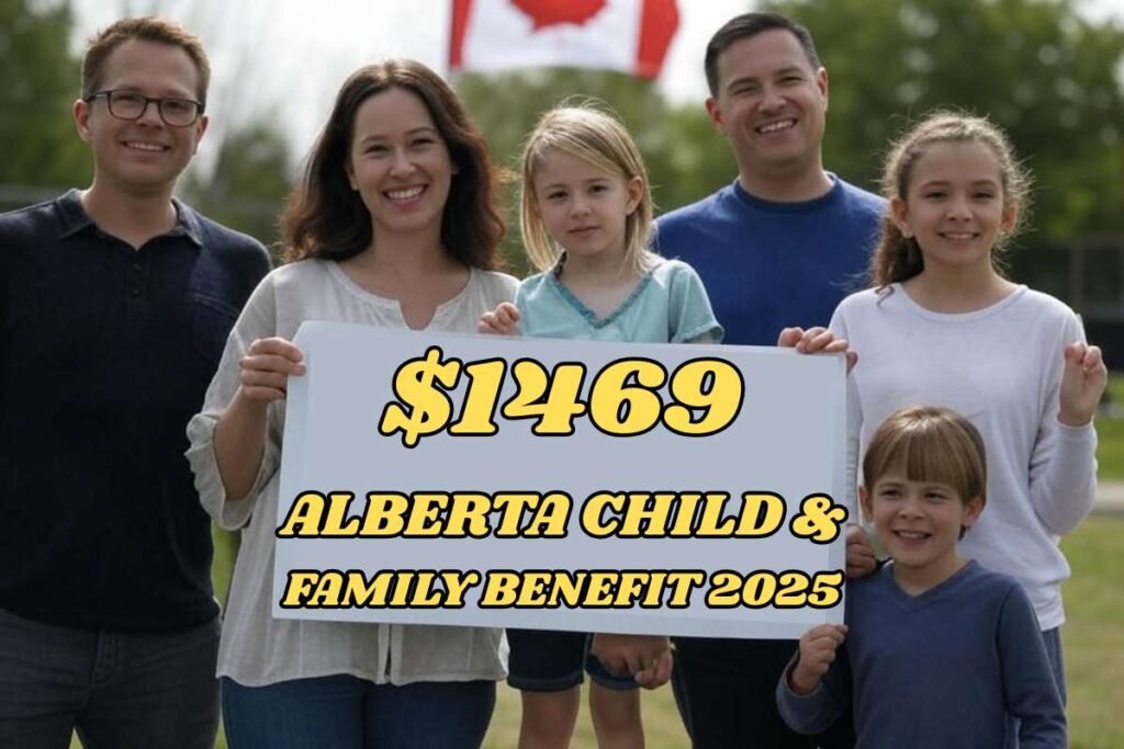 $1469 Alberta Child and Family Benefit April 2025