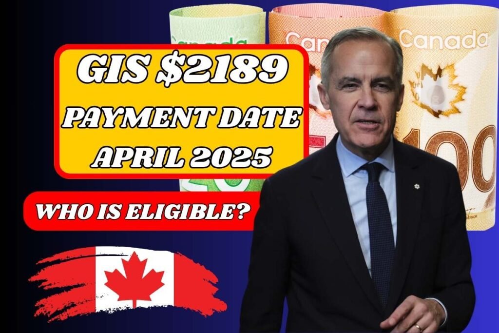 GIS $2189 Payment Date April 2025
